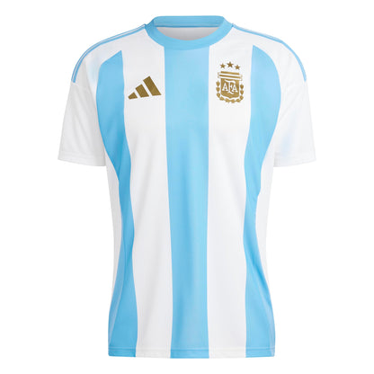 Adidas Jersey de Argentina 2024 Unisex Blanco/Azul Medio