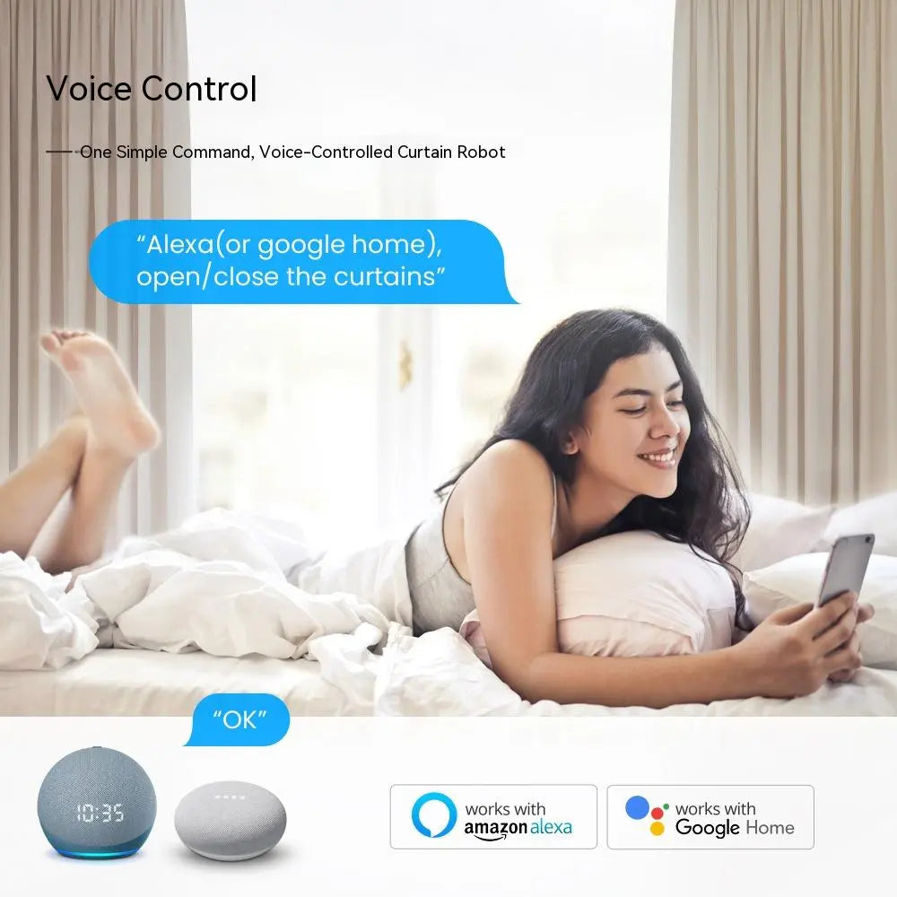 Robot con WiFi para Cortinas Inteligente Indoor Deer