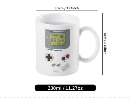 Taza Nintendo Cambia de Color Creativa 2D
