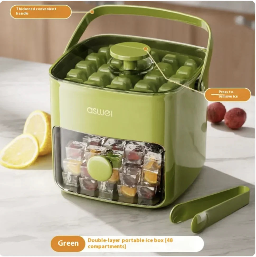 🧊༄Molde grande para cubitos de hielo༄🧊