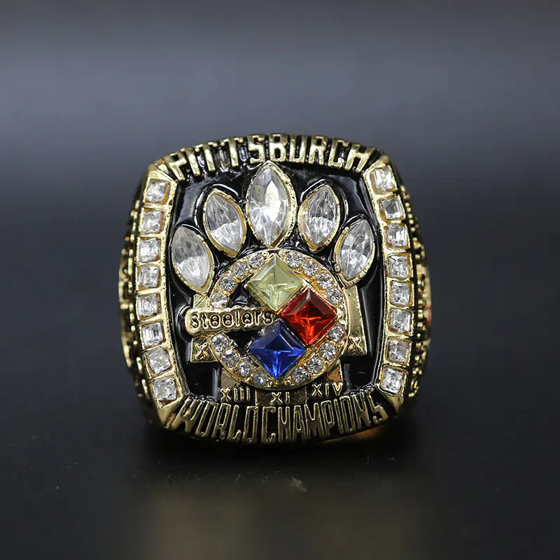 Anillo de Campeonato Super Bowl NFL 2005 de los Pittsburgh Steelers