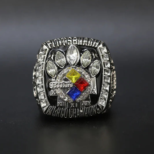 Anillo de Campeonato Super Bowl NFL 2005 de los Pittsburgh Steelers