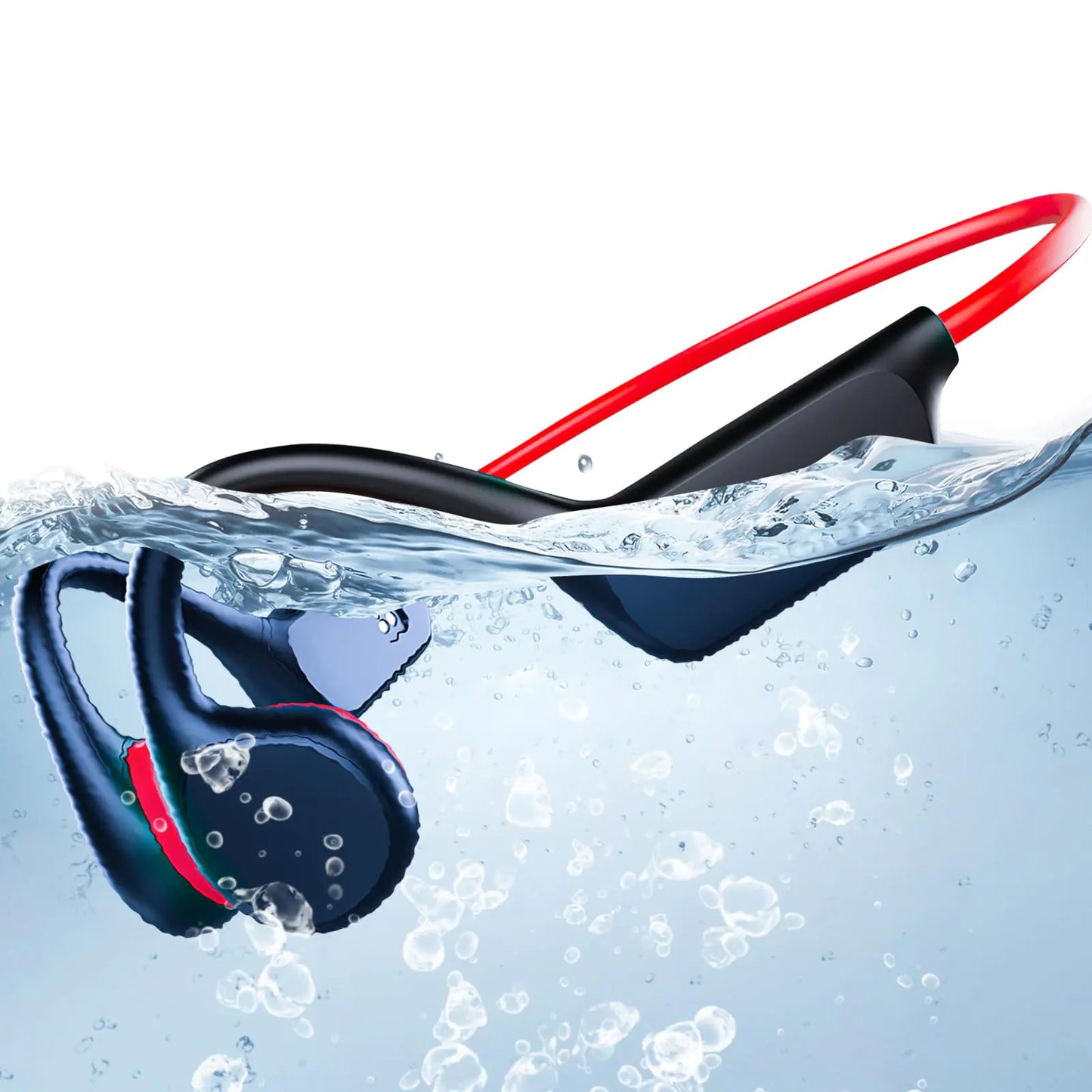 Auriculares de natación Atopskins lPX8 (negros)