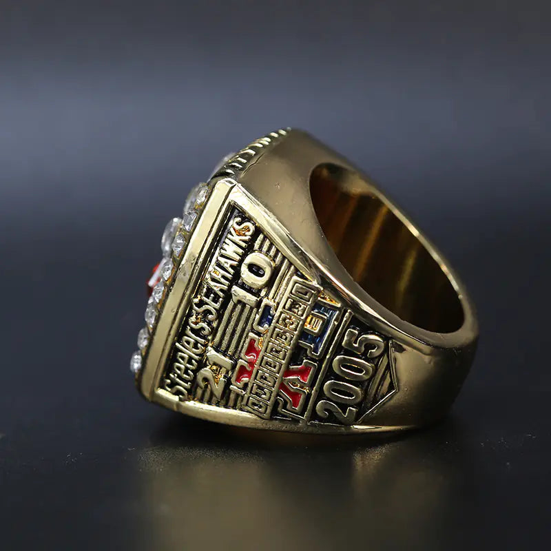 Anillo de Campeonato Super Bowl NFL 2005 de los Pittsburgh Steelers