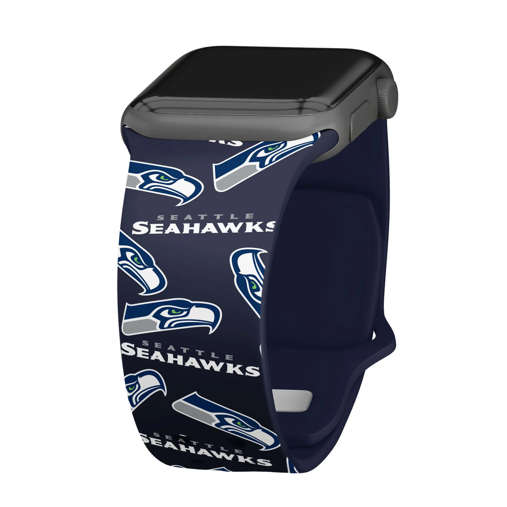 HD Seattle Seahawks GAME TIME Strap Compatible with Apple Watch (38/40/41mm random short)