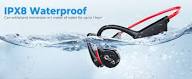 Auriculares de natación Atopskins lPX8 (negros)