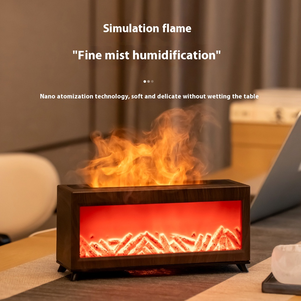 Humidificador Aromaterapia de Chimenea