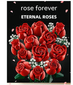 🌹🧱Juguete de construcción de ramo de rosas🧱🌹